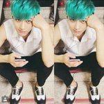 [EXO] 타어 <b>민트</b>머리