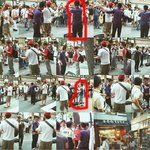 인사동길 외국인 아티스트와 가게 업주 몸싸움