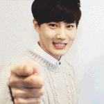 [EXO] 준면이가 가르키는 사람 존예