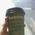 오늘도 맛있는 <b>바리</b>스타 baristar 커피 한잔! 불금이네요~