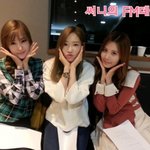 [태티서] 써니 <b>fm</b>데이트 출현한 태티서 깨알 홍보...ㅋㅋㅋ