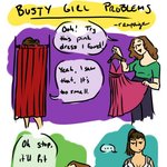 [추억파리여] 가슴이 크면 불편한 점들2 jpg