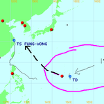 ( 17호 <b>태풍</b> - 칸무리 <b>발생</b> !! )