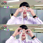 [<b>got</b>7] 지녕이가셀카를찍는법.