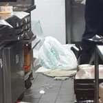 새벽 2시 ㅅㅊ역 m패스트 푸드점 <b>위생</b>..
