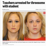 [베스트클릭] 남학생과 쓰리섬을 한 여교사 두명.....