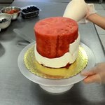 [아리] <b>수박</b>케이크 만들기