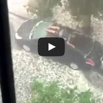 [작은공포] 온몸으로 <b>우박</b>을 막는 남자