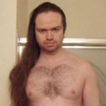 [19] 여잔데 가슴털이.......