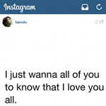 [exo] 루한 인스타 올림 +<b>웨이보</b> 추가