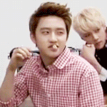 [EXO] @들어온다@