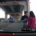 차에서 내려 싸우는 커플 블랙박스 영상