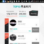 [EXO] 얘들아 멜론 지금 존나 <b>치열</b>함