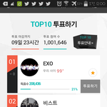 [EXO] 아까캡쳐한거!!!<b>자</b>십분뒤에<b>보자</b>