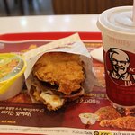 <b>kfc</b> 메뉴 추천 빵없는 햄버거 징거더블다운킹!!