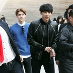 어제자 패션위크 <b>찬열</b>-세훈