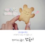 만세하는 곰돌이 쿠키 