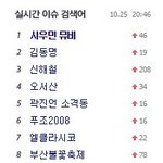 [시우민] 141025 다음 실검 1위 재탈환!!!!