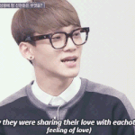 [EXO] <b>김종대</b> : 사랑을 나누고 있다거나