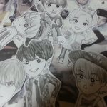 [EXO] 나 학교축제에 엑소 그려 내야되거든?