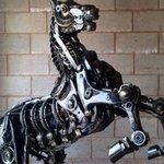 <b>폐차</b>로 만든 영화속 캐릭터들