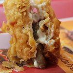 징거더블다운킹 알바끝나고 맛본 고기의맛