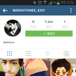 [exo] 나만백현이인스타 <b>팔로</b>잉0명으로보여?