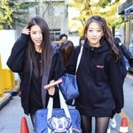 출근길에 단체로 <b>추리닝</b>맞춘 러블리즈