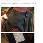 [추억파리여] <b>백팩</b>이 살린 목숨 jpg