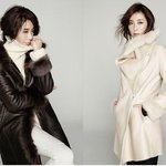 송윤아의 우아한 스타일링 비법, 올겨울 필수 잇템 '무스탕'