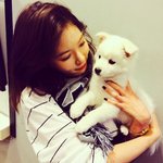 멍뭉이와 <b>케미</b> 자랑하는 현아