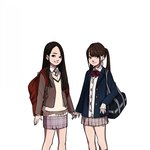 [널스토리] 한국 여고생과 <b>일본</b> 여고생 <b>스타일</b> 비교(2d).