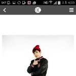 [exo] 지금 프롬스타에 <b>민석</b>이가 자기사진올림!!