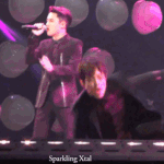 [EXO] 텔미왓이즈러브 민석이 움짤.<b>gif</b>