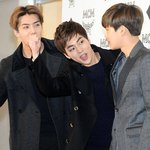 [시우민] <b>민석</b>이가 파이팅 하라자나ㅋㅋ