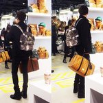 [시우민] MCM 털백팩도 <b>사간</b> 시우민~