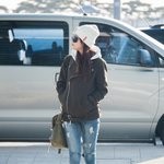 얼굴이작아서 선글라스가 큰 걸스데이 <b>민아</b>