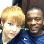 [EXO] 민석이랑 <b>에브라</b>씨 투샷