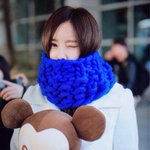 141211 티아라 <b>효민</b> 공항패션 코트 이뿌다!!
