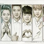 엑소 일러스트 떴는데 <b>슈</b>밍이 취향저격