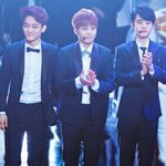 [exo] 근육안어울리는 세명