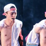 [EXO] 싸움이 나던 <b>도중</b> 너무 과격하게 옷을 벗어버렸다