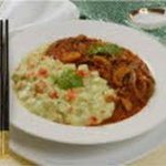 [맛있는요리] <b>게살</b>  토마토 크림 덮밥
