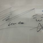 [CHEN] 종대가 직접그린 자기얼굴!ㅜ 씹덕ㅜㅜ