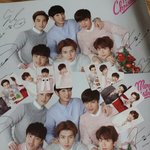 [EXO] 배라 <b>포스터</b>포카 2개씩받음ㅋㅋ