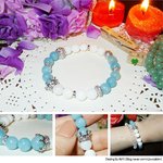 저도 취미로 만드는 <b>원석</b>팔찌 올려봐요 ^^