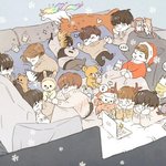 [EXO] 토끼옆에 이불덮어주고 있는애가 준면이 아님?