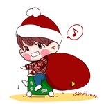 [백현] <b>크리스마스</b>를 맞아 금손 백현이 팬아트+