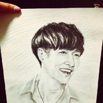 [레이] 웨이보에 올라온 씽이 그림~! 