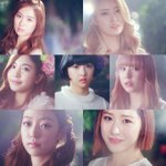 걸그룹 군무돌의 가능성을 보이는 소나무